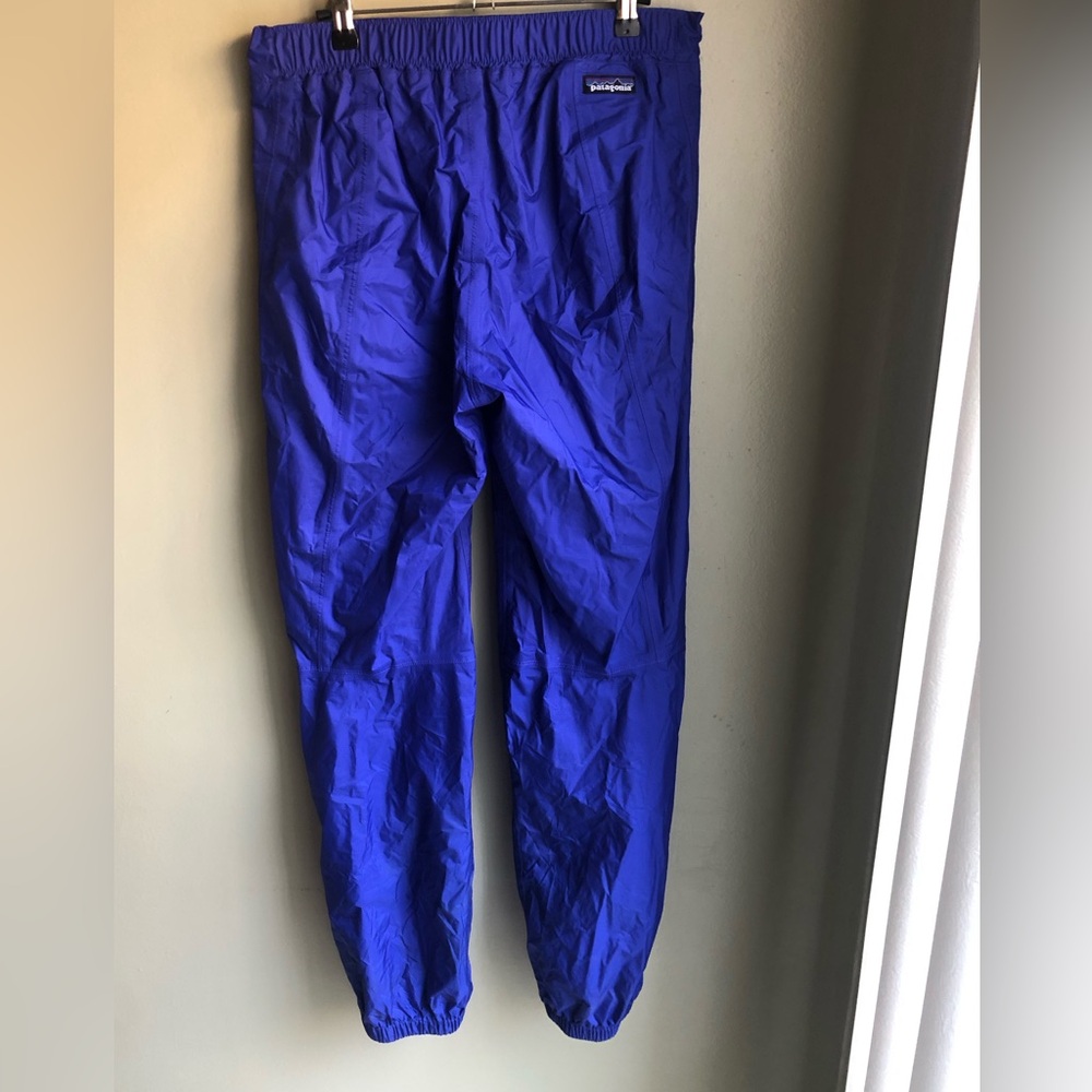 VTG 90s Patagonia Women Nylon Shell Lightweight Windbreaker Rain Pants Size: S - Picture 2 of 14